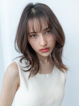 イオ 本厚木(io) くびれレイヤーシースルーバング似合わせカットイメチェン小顔