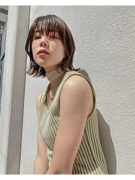 スー(suu) 大人ショートボブミニボブ切りっぱなしボブ丸みショートボブ