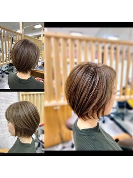 サロンドエー(SALON DE A) レイヤーボブ　エアリーボブ【港南台駅/本郷台駅/洋光台駅】