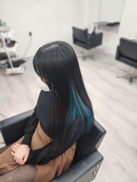 ミステル(MISTEL) インナーカラー水色