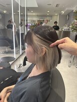 アルドーレフィエロ シンサイバシ(Ardore fiero shinsaibashi)&nbsp;切りっぱなし/イヤリング/ブロンド【小山田繭】