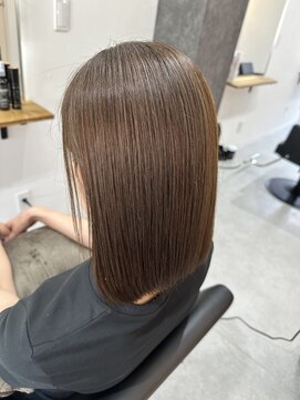 ステアーズバイケー 上尾店(StairS by K) 髪質改善/レイヤーカット/グレージュ/アースカラー[上尾/上尾駅]