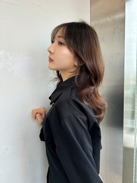 アリスバイアフロート 自由が丘(ALICe by AFLOAT) 大人可愛いくびれヘア／グレージュ【自由が丘】