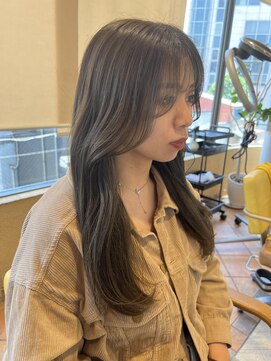 ゼンコー キチジョウジ(ZENKO KICHIJOJI) 【ブリーチなしカラー】Wカラー×オリーブベージュカラー