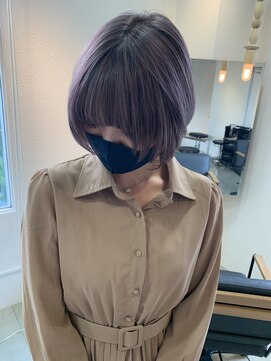 大須賀美容室 けやき通り店 ラベンダーアッシュ