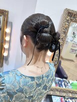 コワファースト  させぼ五番街店(COIFF1RST)&nbsp;リボン風ダブルシニヨン★