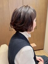 ヘアー ドレッサー パワードール(Hair Dresser)&nbsp;60代、大人レイヤードボブ