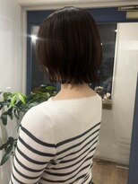 メルト 吉祥寺(melt)&nbsp;【山川千影】20代くびれボブ切りっぱなしレイヤーラベンダー