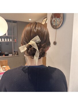 アルマヘアー(Alma hair by murasaki) ◎シンプルお呼ばれヘア◎