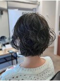 オリーブカラー×春パーマ♪
