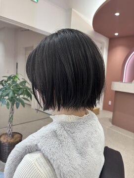 ボヌール オオサカ(Bonheur OSAKA) スタイリングが簡単なボブスタイル／みなみ