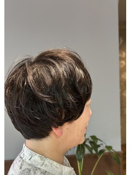 フープ 川越(hoop) クセをいかしたショートスタイル