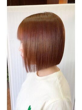 カーサインフィニテイ Hair Design caRsa INFINITY 切りっぱなしボブ/髪質改善/エイジング岡山市北区/