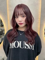 ルノン フィージュ(LUNON fieju)&nbsp;イメチェンヘアスタイルホワイトブロンド外ハネボブ美髪のススメ