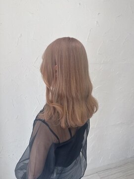 プライズ 表参道原宿店(prize) ミルクティーベージュハイトーンカラー原宿表参道