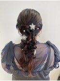 ぽこぽこした編み下ろしpony