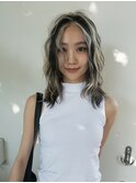 ハイライト　デザインカラー　ローライト　れいや