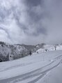 アジュテ(ajouter) 雪山が好きで毎年スキーに行きます!