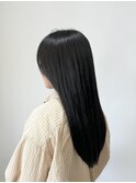 【江添茉友】髪質改善カラー/疑似ブラック/就活ヘアー