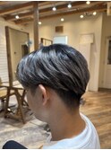 ツーブロック×シャドウルーツ×シルバー