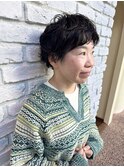パーマ/ショートヘア/20代30代40代50代60代
