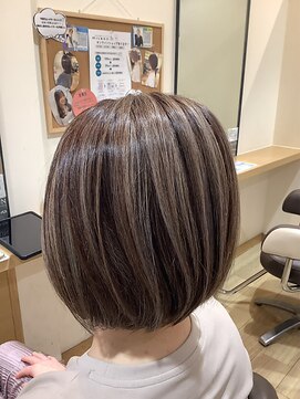 ラファンス 栗林店(LaFENCE) 艶髪/艶感/艶髪/ショートレイヤー/透明感/ハイライト