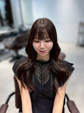 ザシェノンウメダ(THA CHAINON UMEDA) 心斎橋/着物ヘア/大人ガーリー/ダークアッシュ/似合わせカット