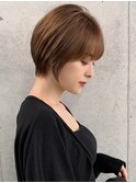 30代40代50代◎大人ナチュラルレイヤーショートボブ「The C」