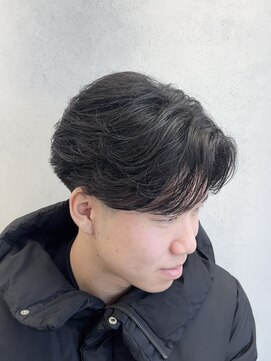 ルースト 西院店(ROOST) MEN’S HAIR/ツイストスパイラル/フェザーパーマ/西院眉毛CUT
