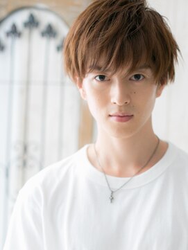 モッズヘア メン 南越谷南口店(mod's hair men) 10代20代清潔感ハイトーンカラー爽やかメンズショートa南越谷