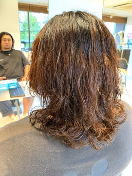 イメージア 溝の口店(IMAGE A) ルーズニュアンスパーマ@30代40代50代60代