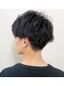 【平日限定2名様】メンズパーマ+カット+眉カット+クイックスパ