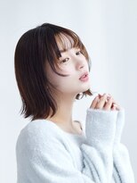 ラフィス ヘアー ハーバー 横浜店(La fith hair Harbor) 【La fith】前髪インナーカラー×外ハネボブ×レイヤーカット