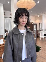 ムク(Muku)&nbsp;ボブのくしゅっとパーマ
