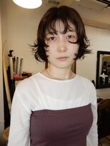 デンヘアデザイン(DEN hair design)&nbsp;ミニボブ。ゆるっとパーマ