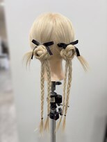 ランガリ ヘアアンドスパ(Rangali Hair&Spa) 【ヘアアレンジ】カチモリツインお団子