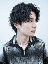 アース オーセンティック 関内店(EARTH Authentic) 好印象メンズパーマ波巻きツイスパセンターパートナチュラル