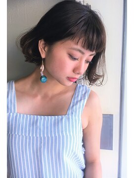 リマ(RIMA) 【RIMA】 外国人風☆クラシカルな耳かけナチュラルボブ