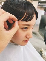 パプレ(PAPRE)&nbsp;前髪カット　ショートスタイル