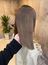 【自然な仕上がり*ストレート】最高級の薬剤+知識。ダメージレスでストレートヘアに*[八王子/八王子駅]