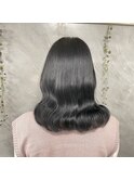 韓国風ブルーブラック