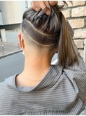 【roijir 山岸】スキンフェード女子 刈り上げ女子