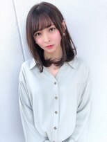 コア 銀座(COA) マロンベージュ/Aラインボブ/フェイスフレーミング[銀座] 