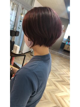 カヌレバイミルクティ(Canel’e by Milk tea) スッキリショートボブ