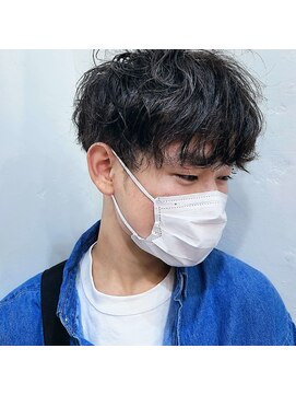ヘア スタジオ クリブ 北千住(HAIR STUDIO CRIB) 爽やかメンズパーマ