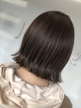 ジャガラ 千葉駅北口店(JAGARA) 短めパツっとボブ×ベージュ【千葉・千葉駅・千葉駅北口】