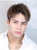 刈り上げ ショート アップバング