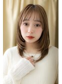 大人ハイライト前下がりレイヤーワンホンヘアZ浦和10代20代30代