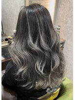 ラビマーニ 吹田店(Labimani)&nbsp;【Labimani】ホワイトシルバーバレイヤージュ