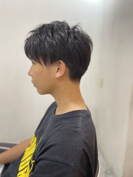 ソイクフ(SOY KUFU) MEN’S HAIR マッシュパーマアッシュブラックカルマパーマ